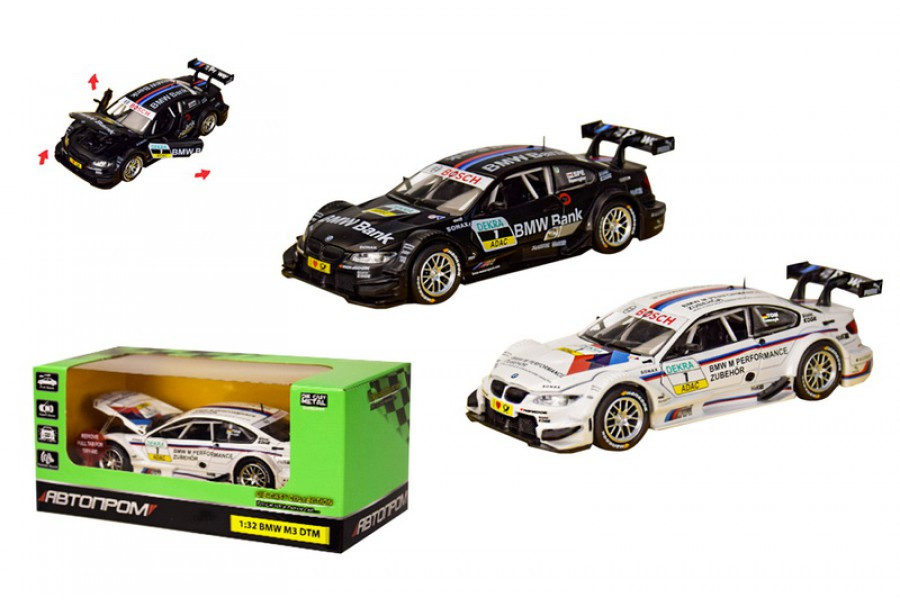 Машина металева 7852 АВТОПРОМ, 1:32 BMW M3 DTM, світло та звук, в коробці 18*9*8 см (шт.)
Машина металева 7852 АВТОПРОМ, 1:32 BMW M3 DTM, світло та звук, в коробці 18*9*8 см (шт.)