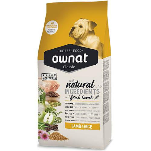 Сухой корм Ownat Classic Lamb & Rice для взрослых собак, с ягненком и рисом, 15 кг
Сухой корм Ownat Classic Lamb & Rice для взрослых собак, с ягненком и рисом, 15 кг
