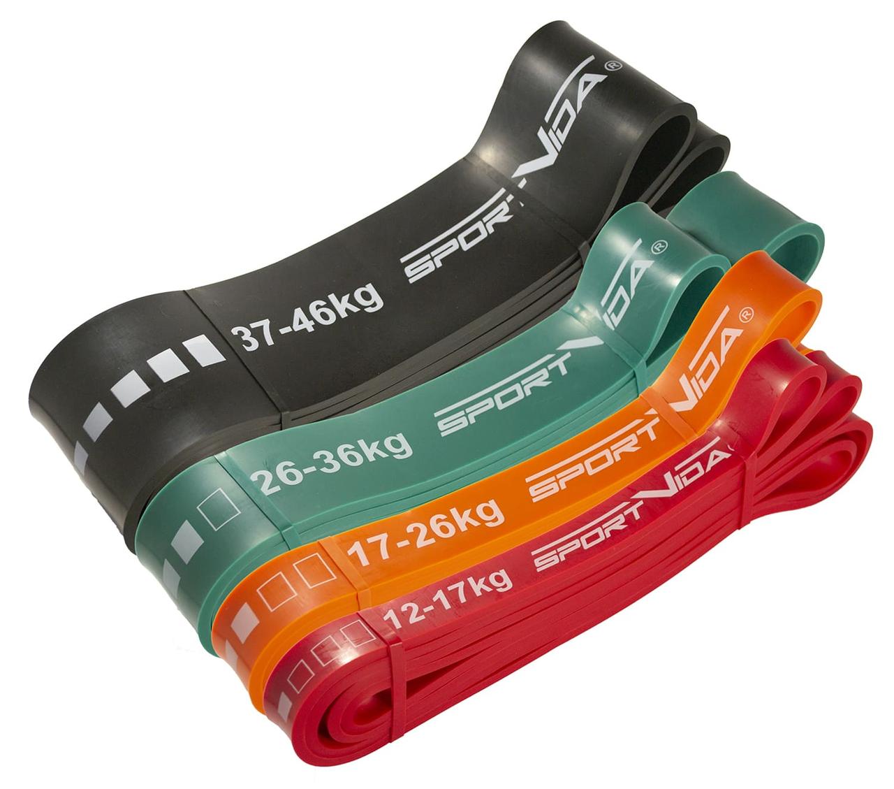 Эспандер-петля (резина для фитнеса и спорта) SportVida Power Band 4 шт 12-46 кг SV-HK0190-4
Эспандер-петля (резина для фитнеса и спорта) SportVida Power Band 4 шт 12-46 кг SV-HK0190-4