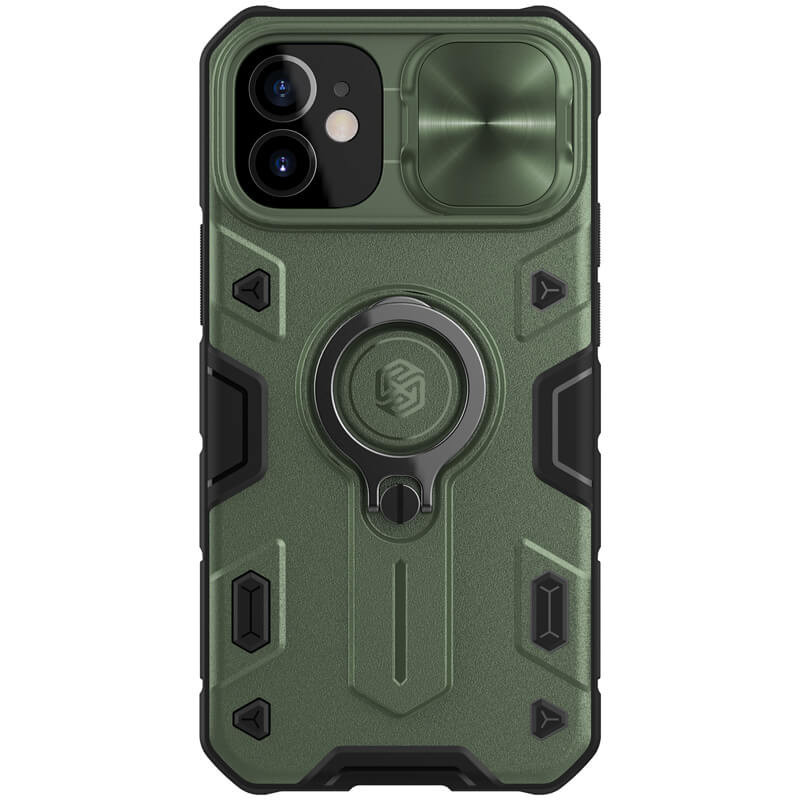 TPU+PC чехол Nillkin CamShield Armor no logo (шторка на камеру) для Apple iPhone 12 mini (5.4"), Зеленый
TPU+PC чехол Nillkin CamShield Armor no logo (шторка на камеру) для Apple iPhone 12 mini (5.4"), Зеленый