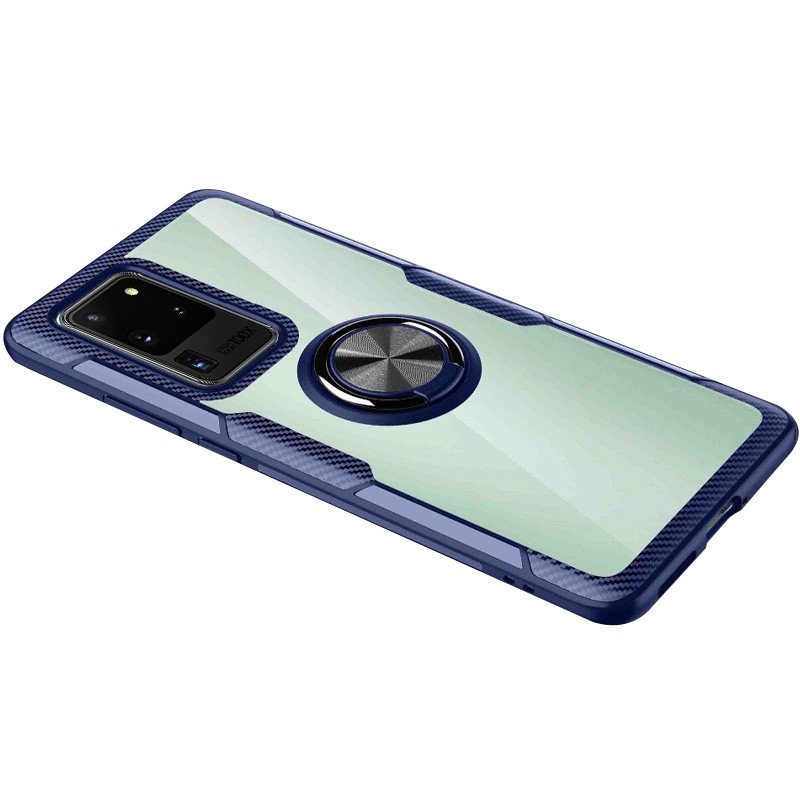 TPU+PC чехол Deen CrystalRing for Magnet (opp) для Samsung Galaxy S20 Ultra, Бесцветный / синий
TPU+PC чехол Deen CrystalRing for Magnet (opp) для Samsung Galaxy S20 Ultra, Бесцветный / синий