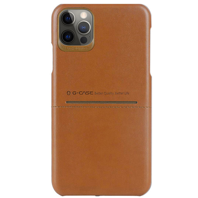 Кожаная накладка G-Case Cardcool Series для Apple iPhone 12 Pro / 12 (6.1"), Коричневый
Кожаная накладка G-Case Cardcool Series для Apple iPhone 12 Pro / 12 (6.1"), Коричневый