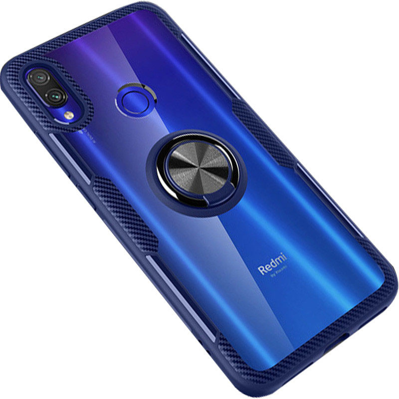 TPU+PC чехол Deen CrystalRing for Magnet (opp) для Xiaomi Redmi Note 7 / Note 7 Pro / Note 7s, Бесцветный / синий
TPU+PC чехол Deen CrystalRing for Magnet (opp) для Xiaomi Redmi Note 7 / Note 7 Pro / Note 7s, Бесцветный / синий
