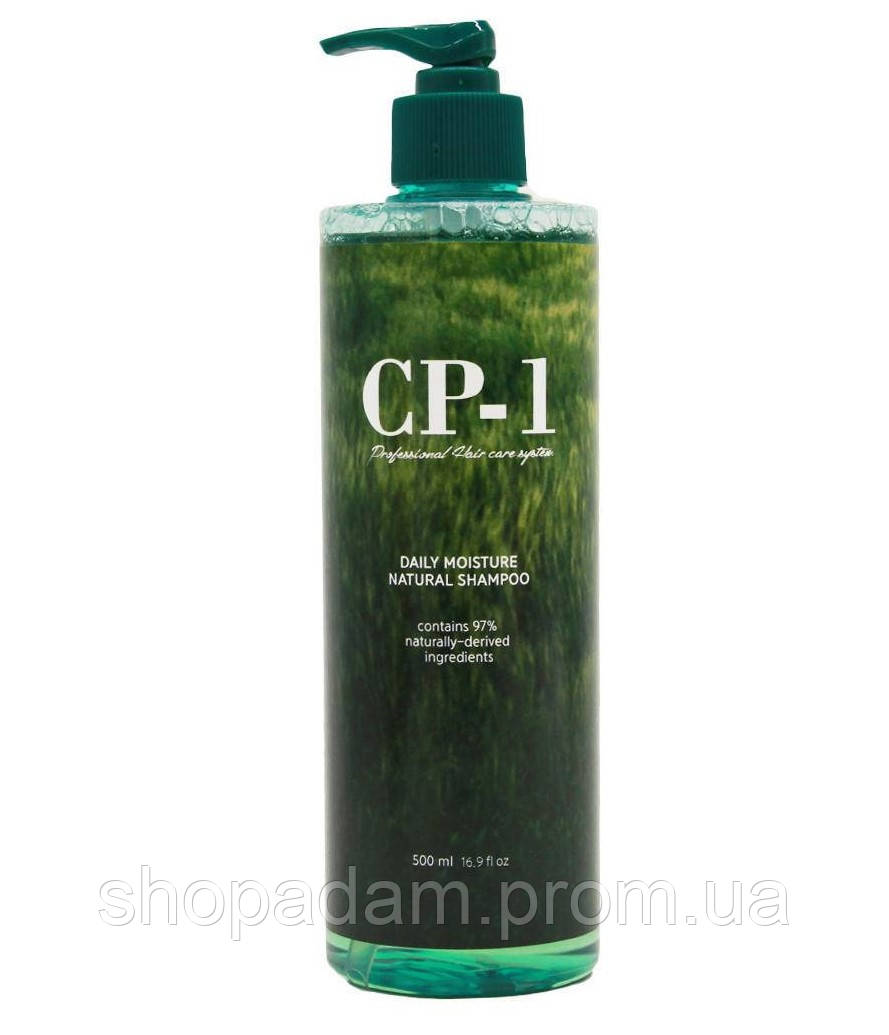 Натуральный безсульфатный шампунь для всех типов волос Esthetic House CP-1 Daily Moisture Shampoo 500 мл
Натуральный безсульфатный шампунь для всех типов волос Esthetic House CP-1 Daily Moisture Shampoo 500 мл