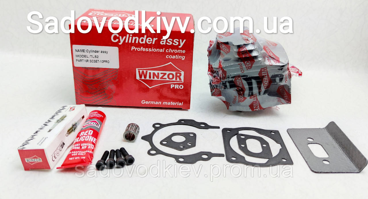 Поршневая группа на бензокосу 1E44F WINZOR CHROME PRO GRAFITE SERIA D.44mm (Найлучшое качество)
Поршневая группа на бензокосу 1E44F WINZOR CHROME PRO GRAFITE SERIA D.44mm (Найлучшое качество)