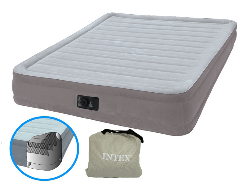 Надувная двуспальная кровать Intex 67770 Comfort (152-203-33 см), встроенный электронасос
Надувная двуспальная кровать Intex 67770 Comfort (152-203-33 см), встроенный электронасос