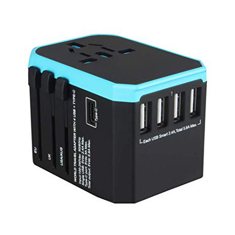 Сетевой универсальный адаптер 4 Usb с Type-C Розеткой для путешествий EU, UK, Usa NA1 SKL25-223346
Сетевой универсальный адаптер 4 Usb с Type-C Розеткой для путешествий EU, UK, Usa NA1 SKL25-223346
