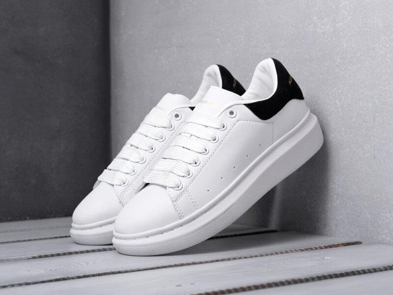 Кроссовки Alexander McQueen White Black (Александр Маквин белые с черным) женские и мужские размеры 36-44, Белый
Кроссовки Alexander McQueen White Black (Александр Маквин белые с черным) женские и мужские размеры 36-44, Белый