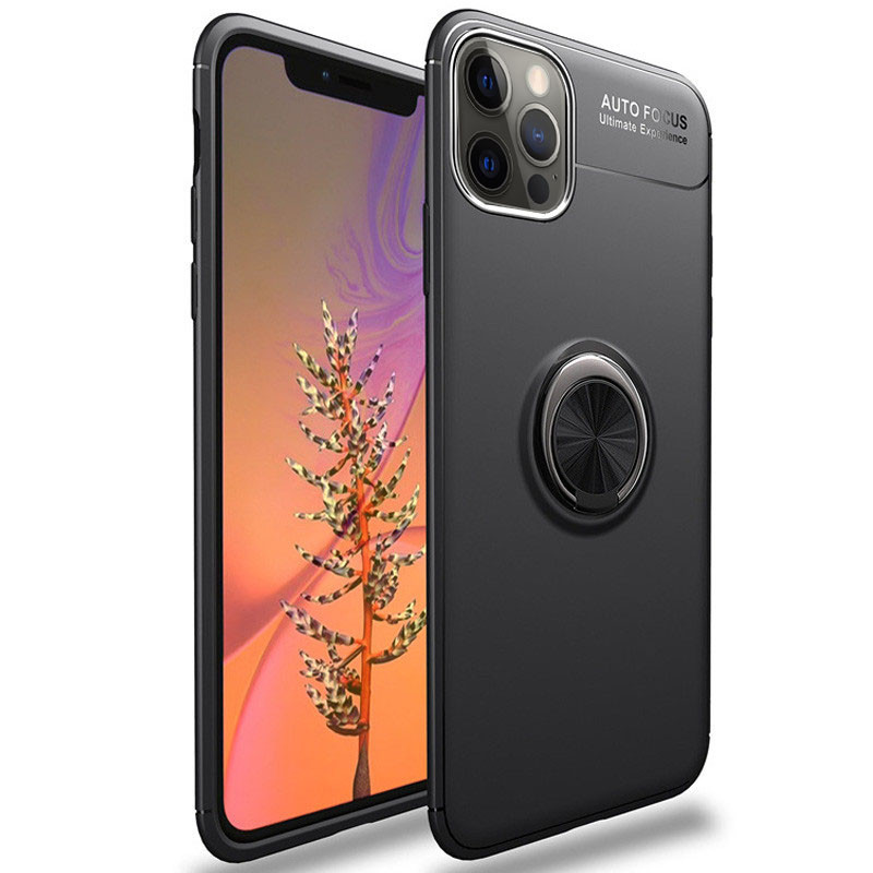 TPU чехол Deen ColorRing под магнитный держатель (opp) для Apple iPhone 12 Pro Max (6.7"), Черный / черный
TPU чехол Deen ColorRing под магнитный держатель (opp) для Apple iPhone 12 Pro Max (6.7"), Черный / черный