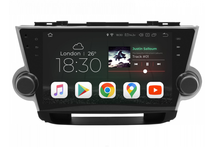 Штатная автомагнитола Gazer CM5510-XU40 для Toyota Highlander (XU40) 2008-2015 Android 9
Штатная автомагнитола Gazer CM5510-XU40 для Toyota Highlander (XU40) 2008-2015 Android 9