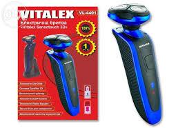Vitalex Бритва 3 плаваючі головки/Система Flex & Pivol Super Lift & Cut/3 Вати/інд.заряд
Vitalex Бритва 3 плаваючі головки/Система Flex & Pivol Super Lift & Cut/3 Вати/інд.заряд