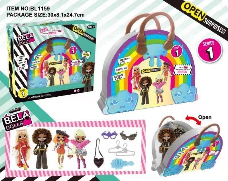 Игровой набор кукла Bela Dolls BL1159 (36шт|2) сумка д| девочек с L.O.L. Surprise! O.M.G fashion do
Игровой набор кукла Bela Dolls BL1159 (36шт|2) сумка д| девочек с L.O.L. Surprise! O.M.G fashion do