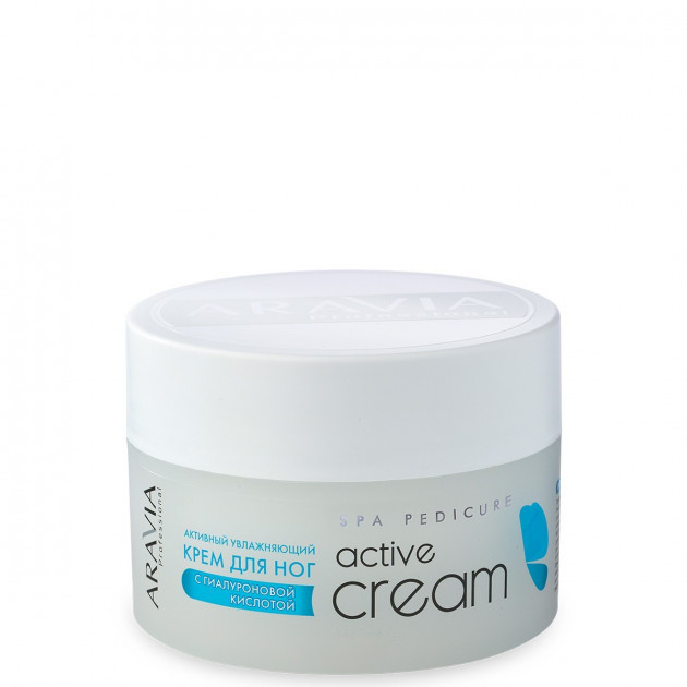 Активный увлажняющий крем для ног с гиалуроновой кислотой Aravia "Active Cream", 150 мл
Активный увлажняющий крем для ног с гиалуроновой кислотой Aravia "Active Cream", 150 мл