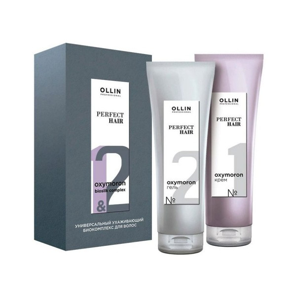 Ухаживающий биокомплекс для волос Ollin Professional Perfect Hair Oxymoron Biosilk, Набор
Ухаживающий биокомплекс для волос Ollin Professional Perfect Hair Oxymoron Biosilk, Набор