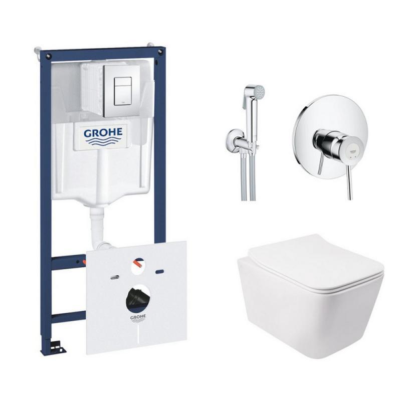 Комплект унитаз с сиденьем Qtap Crow WHI 5170 + инсталляция Grohe Rapid SL 38827000 + набор для гигиенического
Комплект унитаз с сиденьем Qtap Crow WHI 5170 + инсталляция Grohe Rapid SL 38827000 + набор для гигиенического
