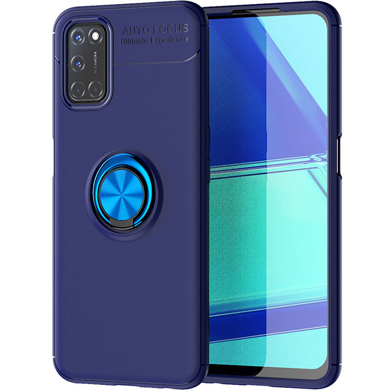 TPU чехол Deen ColorRing под магнитный держатель (opp) для Oppo A52 / A72 / A92, Синий / синий
TPU чехол Deen ColorRing под магнитный держатель (opp) для Oppo A52 / A72 / A92, Синий / синий