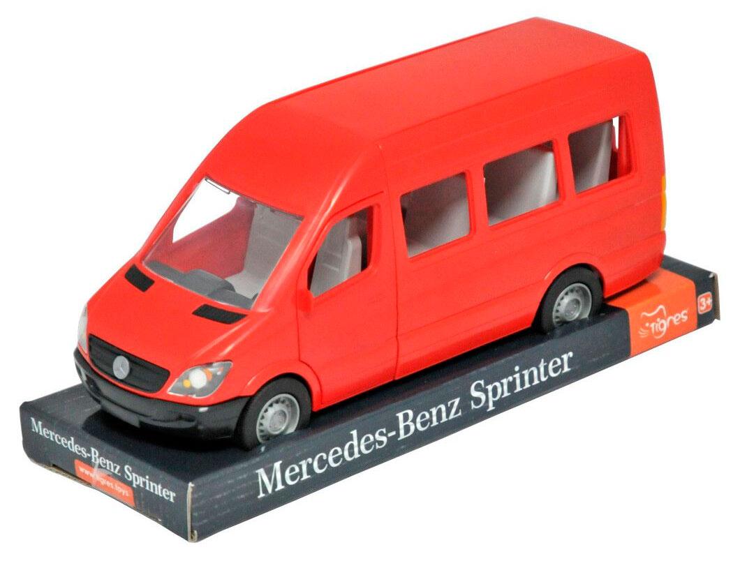 Автомобиль "Mercedes-Benz Sprinter", пассажирский, красный, на планш. 16*28*10см, TM Wader
Автомобиль "Mercedes-Benz Sprinter", пассажирский, красный, на планш. 16*28*10см, TM Wader