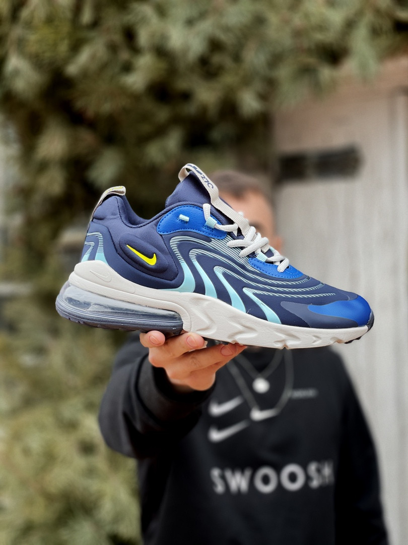 Nike Air Max 270 Reactмужские демисезонные синие кроссовки на шнурках. Весенние мужские текстильные кроссы 44, Синий
Nike Air Max 270 Reactмужские демисезонные синие кроссовки на шнурках. Весенние мужские текстильные кроссы 44, Синий