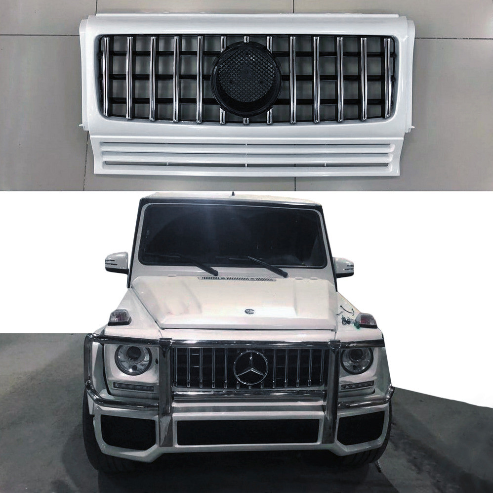 Mercedes G клас W463 Передняя решетка (Maybach W464) Полностью черная / Тюнинг решетки Мерседес Бенц дж класс
Mercedes G клас W463 Передняя решетка (Maybach W464) Полностью черная / Тюнинг решетки Мерседес Бенц дж класс