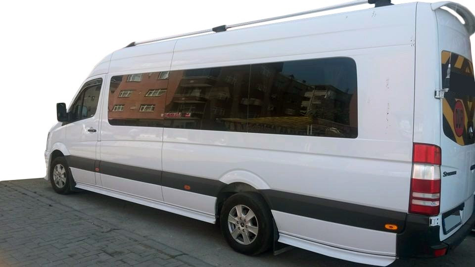 Mercedes Sprinter W906 Боковые пороги Sport Экстра длинная база (L4) / Тюнинг пороги Мерседес Бенц Спринтер
Mercedes Sprinter W906 Боковые пороги Sport Экстра длинная база (L4) / Тюнинг пороги Мерседес Бенц Спринтер