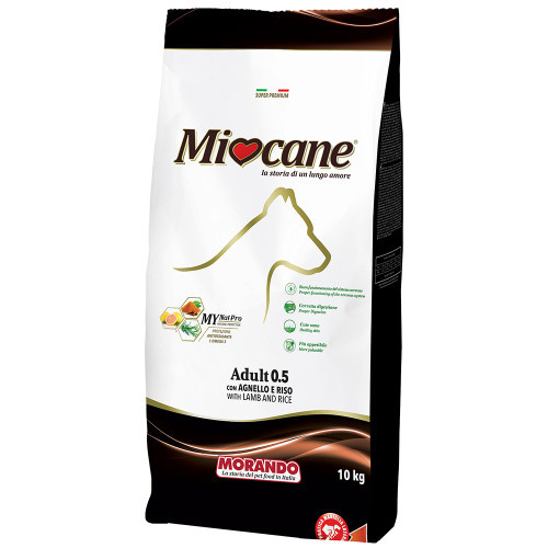 Сухой корм Morando MioCane Adult Mini Lamb & Rice для собак мелких пород, с ягнёнком и рисом, 10 кг
Сухой корм Morando MioCane Adult Mini Lamb & Rice для собак мелких пород, с ягнёнком и рисом, 10 кг