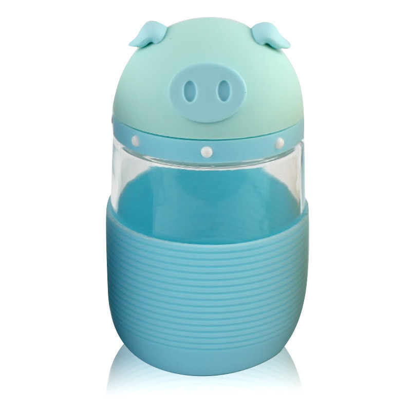 Кружка из стекла в силиконовой защите с крышкой и ремешком Piggy голубая SKL11-203686, Голубой
Кружка из стекла в силиконовой защите с крышкой и ремешком Piggy голубая SKL11-203686, Голубой