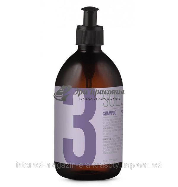 Шампунь № 3 для всех типов кожи головы Solutions Shampoo for All Skin Types ID Hair, 500 мл
Шампунь № 3 для всех типов кожи головы Solutions Shampoo for All Skin Types ID Hair, 500 мл
