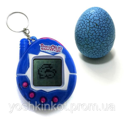 Игрушка электронный питомец Тамагочи в Яйце Динозавра KS Eggshell Game Blue SKL25-150675
Игрушка электронный питомец Тамагочи в Яйце Динозавра KS Eggshell Game Blue SKL25-150675