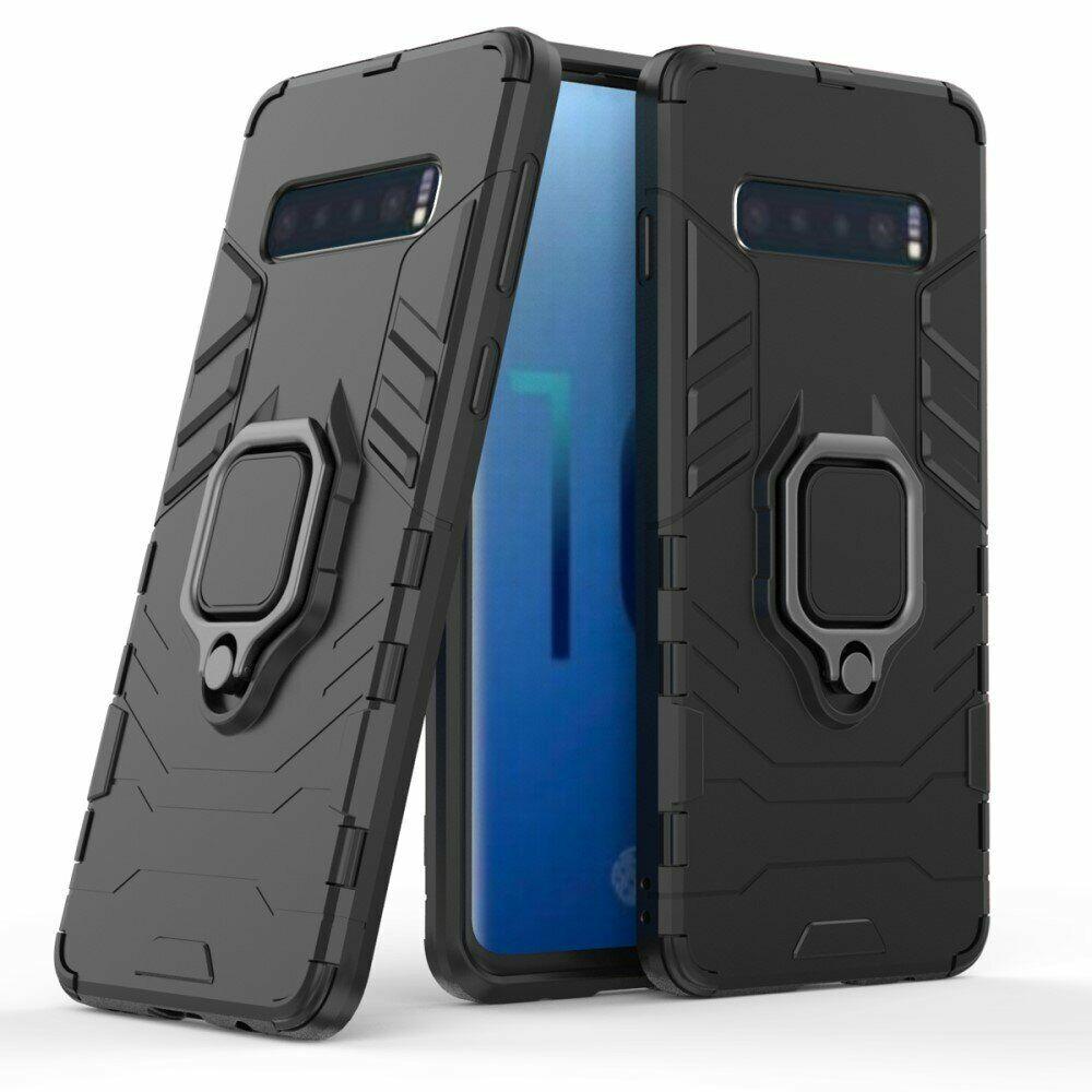 Чехол Iron Ring для Samsung Galaxy S10 / G973 бампер противоударный с подставкой Black
Чехол Iron Ring для Samsung Galaxy S10 / G973 бампер противоударный с подставкой Black