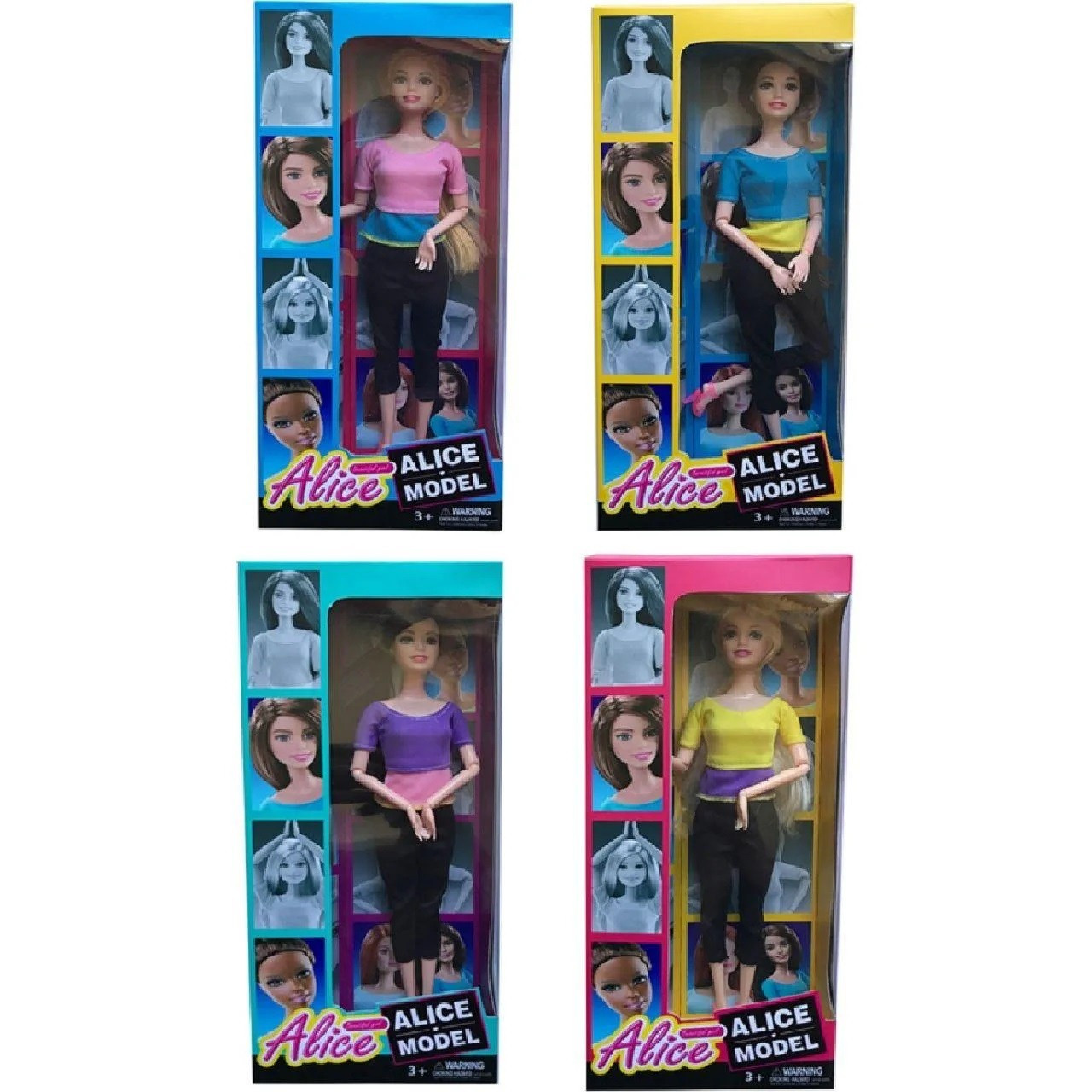 

Кукла типа “Барби”Йога” 103-1/2/3/4 4вида,шарнир.,в спортивном костюме,в кор
