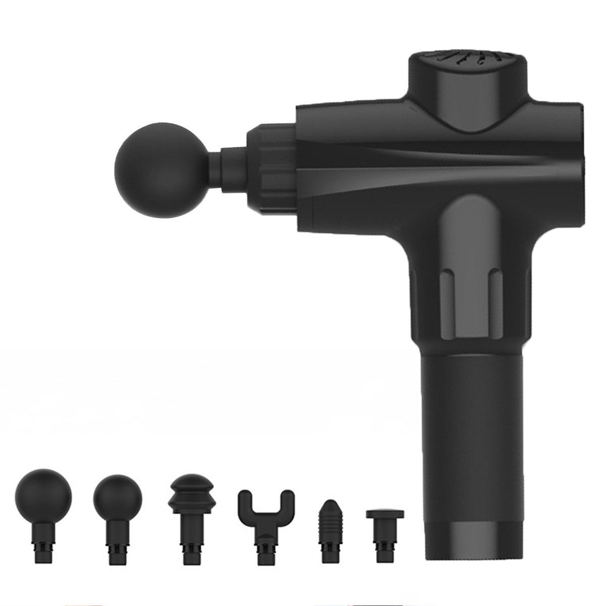 Аккумуляторный портативный ручной массажер для тела Fascial Gun KH-320 Black (WJ5) (14019)
Аккумуляторный портативный ручной массажер для тела Fascial Gun KH-320 Black (WJ5) (14019)