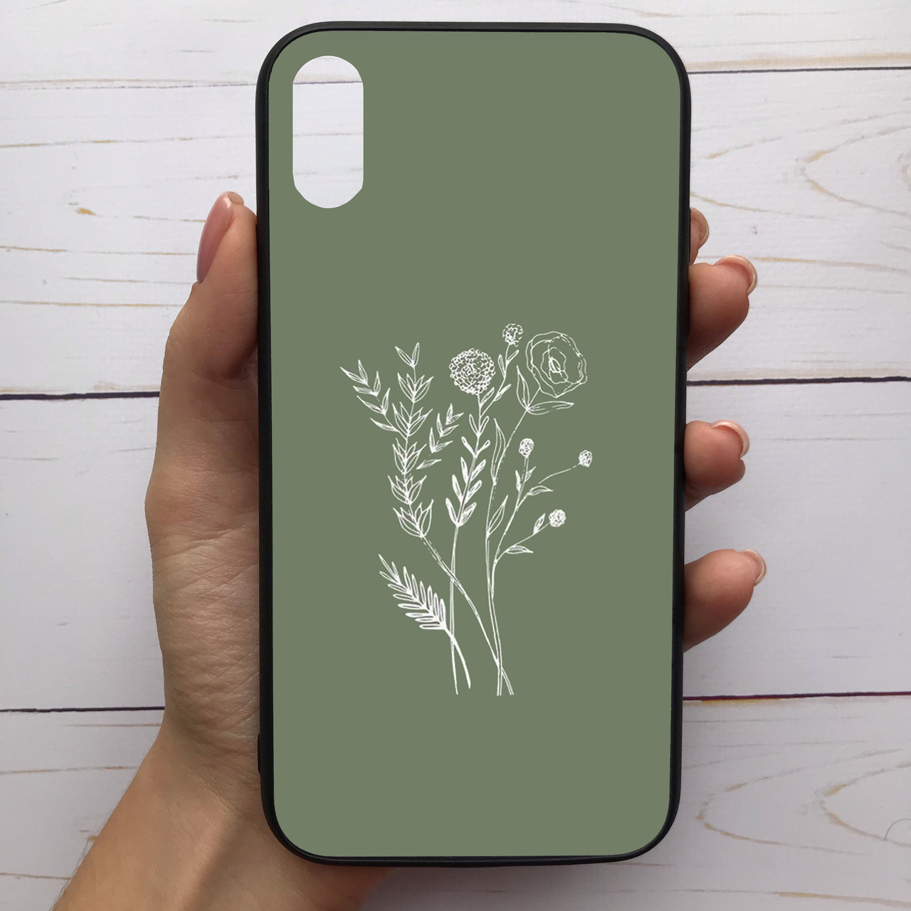 Чехол Mood для iPhone Xs Max с рисунком Цветок на оливковом фоне SKL68-286324, Разные цвета
Чехол Mood для iPhone Xs Max с рисунком Цветок на оливковом фоне SKL68-286324, Разные цвета