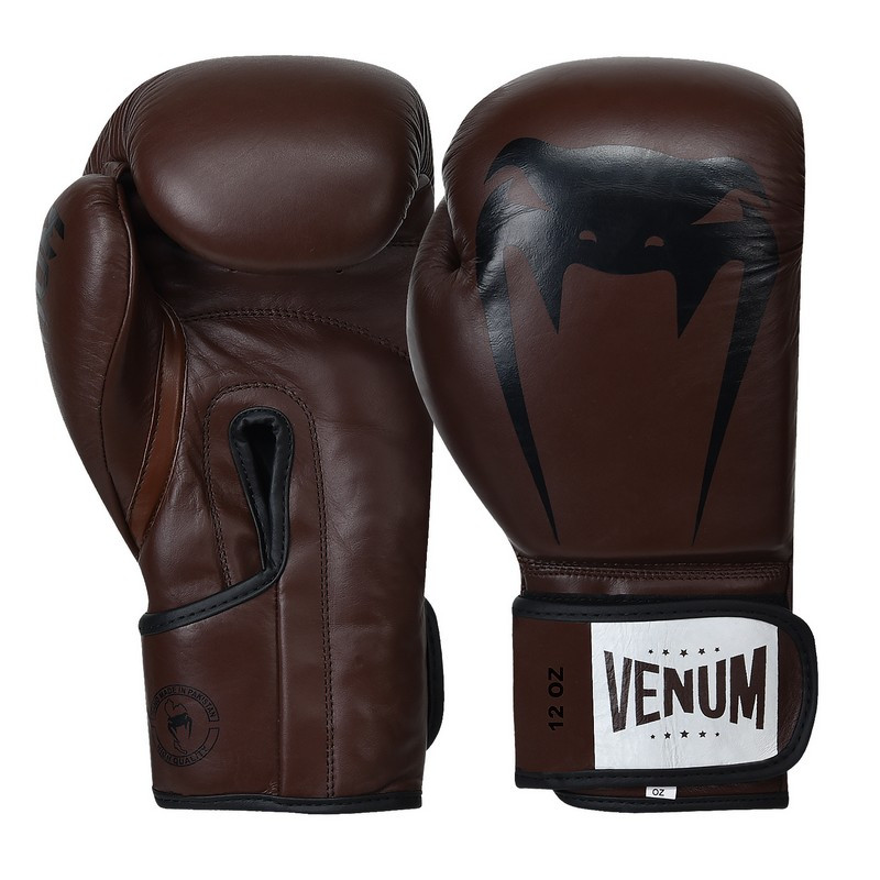 Перчатки для бокса и единоборств Venum Giant Champ кожаные 8315 Brown-Black 10 унций
Перчатки для бокса и единоборств Venum Giant Champ кожаные 8315 Brown-Black 10 унций