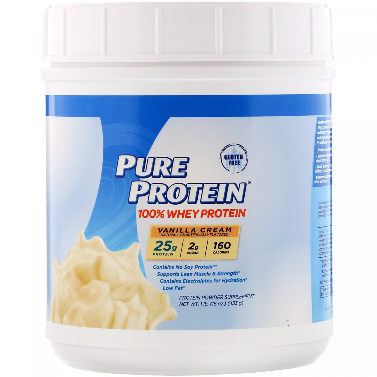 100% сывороточный протеин, ванильный крем, 100% Whey Protein, Vanilla Cream, Pure Protein, 453 г
100% сывороточный протеин, ванильный крем, 100% Whey Protein, Vanilla Cream, Pure Protein, 453 г