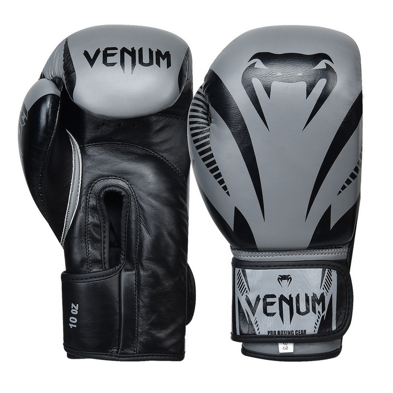 Перчатки для бокса и единоборств Venum IMPACT CLASSIC Champ кожаные 8316 Black-Grey 10 унций
Перчатки для бокса и единоборств Venum IMPACT CLASSIC Champ кожаные 8316 Black-Grey 10 унций