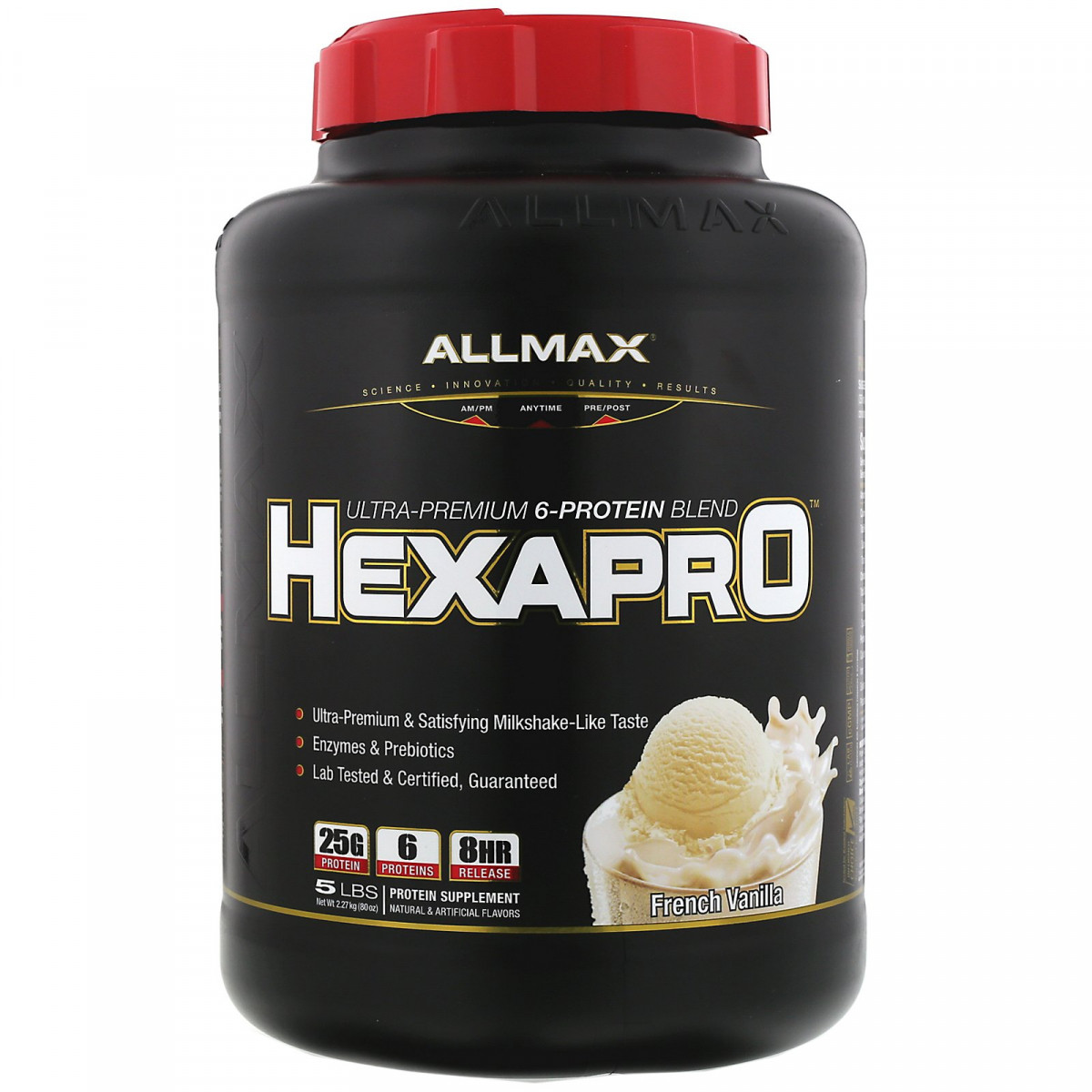 6-протеиновая смесь Ultra-Premium, французская ваниль, Hexapro, Ultra-Premium 6-Protein Blend, French Vanilla,
6-протеиновая смесь Ultra-Premium, французская ваниль, Hexapro, Ultra-Premium 6-Protein Blend, French Vanilla,