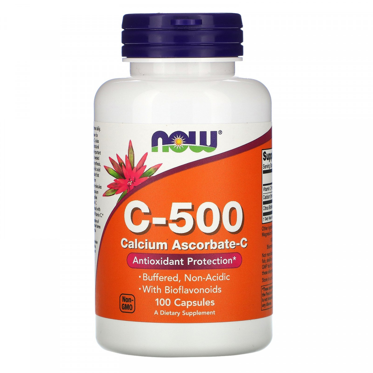 C-500, аскорбат кальция-C, C- 500, Calcium Ascorbate- C, Now Foods, 500 мг, 100 капсул
C-500, аскорбат кальция-C, C- 500, Calcium Ascorbate- C, Now Foods, 500 мг, 100 капсул