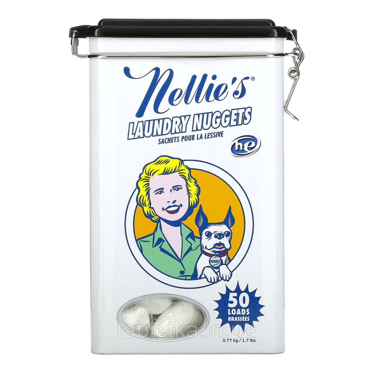 Nellie's, Laundry Nuggets, таблетки для стирки, полностью натуральные компоненты, по 1/2 унции каждая, для
Nellie's, Laundry Nuggets, таблетки для стирки, полностью натуральные компоненты, по 1/2 унции каждая, для
