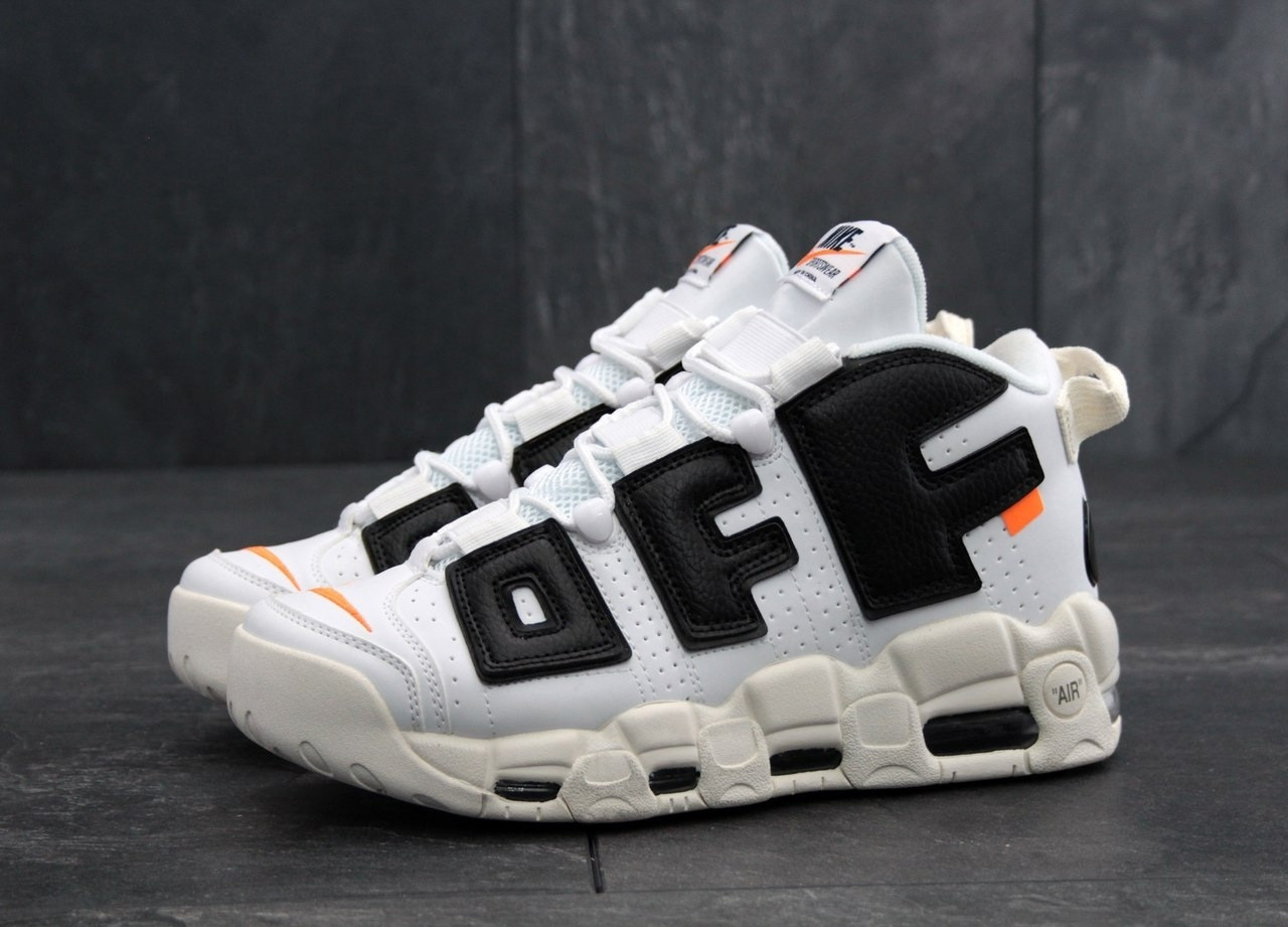 Кроссовки мужские Nike Uptempo Off White белые, Найк, дышащий материал, кожа 100%, прошиты. Код KD-11409, Белый
Кроссовки мужские Nike Uptempo Off White белые, Найк, дышащий материал, кожа 100%, прошиты. Код KD-11409, Белый