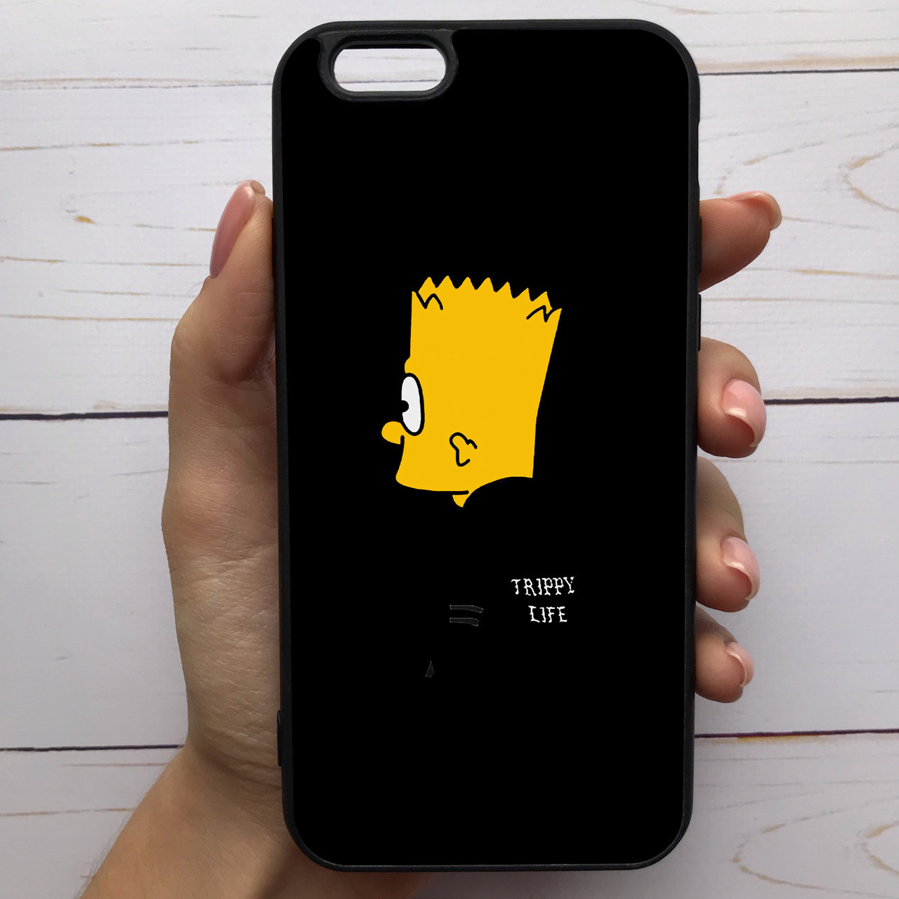Чехол Mood для iPhone 6/6s с рисунком Барт на черном фоне SKL68-285308, Разные цвета
Чехол Mood для iPhone 6/6s с рисунком Барт на черном фоне SKL68-285308, Разные цвета