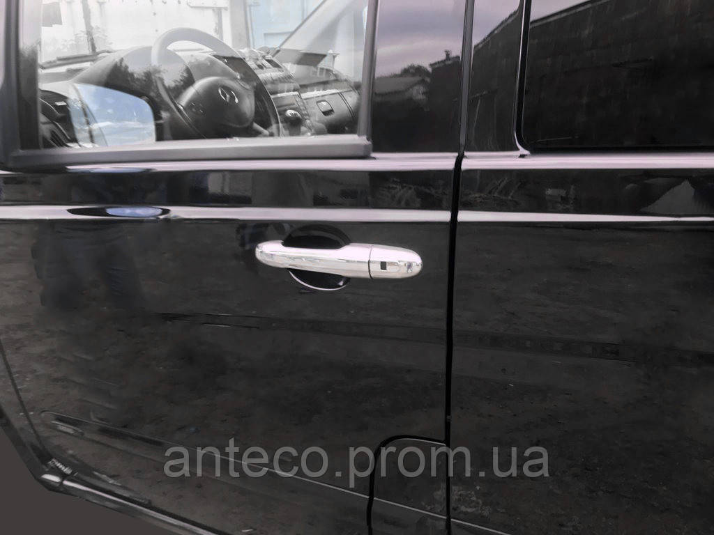 Mercedes Viano 2004-2015 гг. Накладки на ручки (нерж) 4 шт, OmsaLine - Итальянская нержавейка
Mercedes Viano 2004-2015 гг. Накладки на ручки (нерж) 4 шт, OmsaLine - Итальянская нержавейка