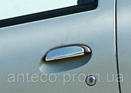 Renault Megane I 1996-2004 гг. Накладки на ручки (4 шт, нерж) 2 шт, OmsaLine - Итальянская нержавейка
Renault Megane I 1996-2004 гг. Накладки на ручки (4 шт, нерж) 2 шт, OmsaLine - Итальянская нержавейка