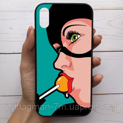Чехол Mood для iPhone X/Xs с рисунком Девушка с чупа чупсом SKL68-284494, Разные цвета
Чехол Mood для iPhone X/Xs с рисунком Девушка с чупа чупсом SKL68-284494, Разные цвета
