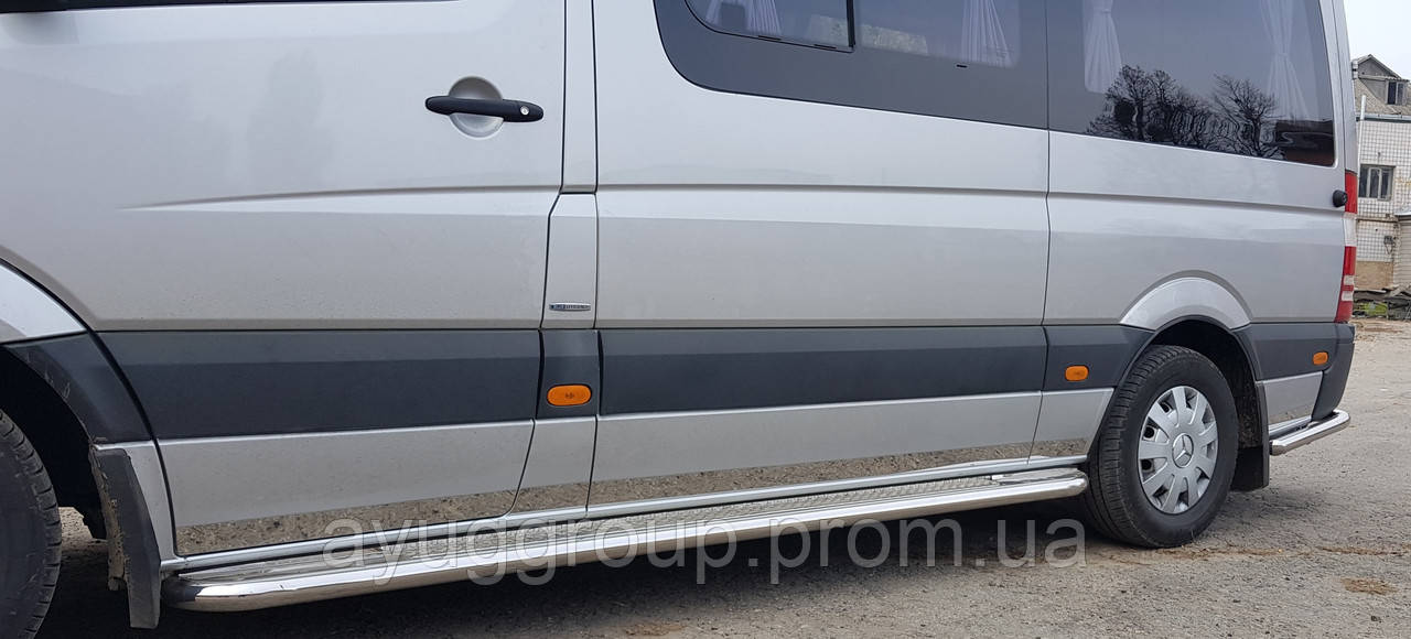 Боковая защита пороги площадка Mercedes Sprinter 2014+, 2006-13, 1995-06 кенгурятник защита задняя дуги пороги
Боковая защита пороги площадка Mercedes Sprinter 2014+, 2006-13, 1995-06 кенгурятник защита задняя дуги пороги