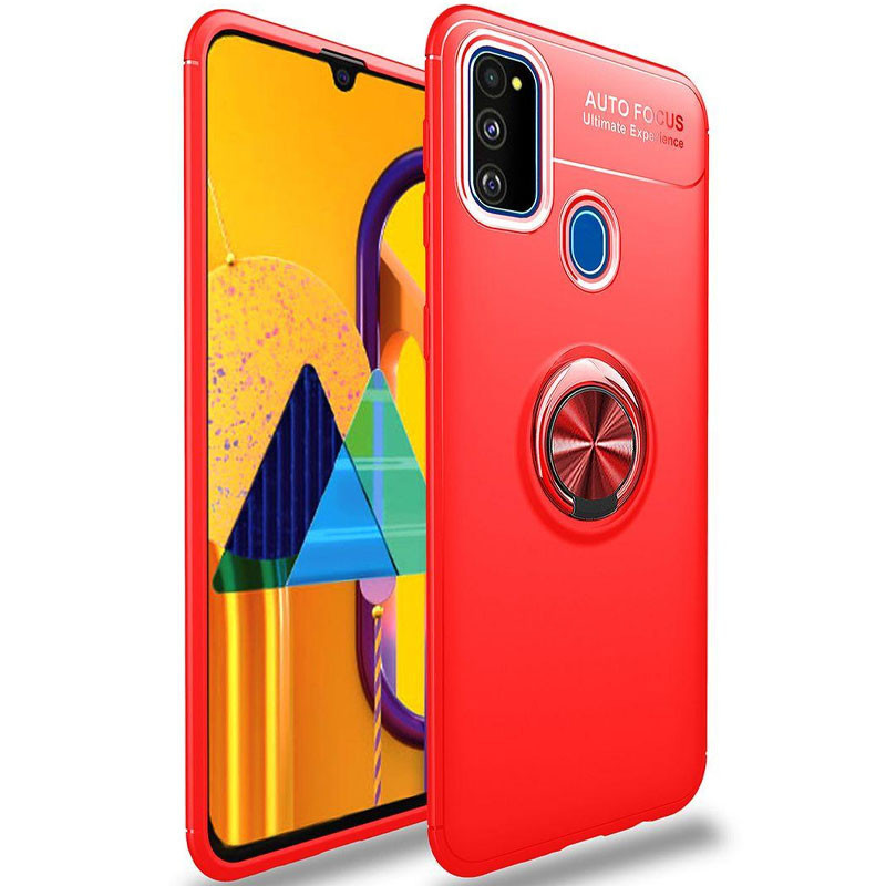 TPU чехол Deen ColorRing под магнитный держатель (opp) для Samsung Galaxy M30s / M21, Черный / красный
TPU чехол Deen ColorRing под магнитный держатель (opp) для Samsung Galaxy M30s / M21, Черный / красный