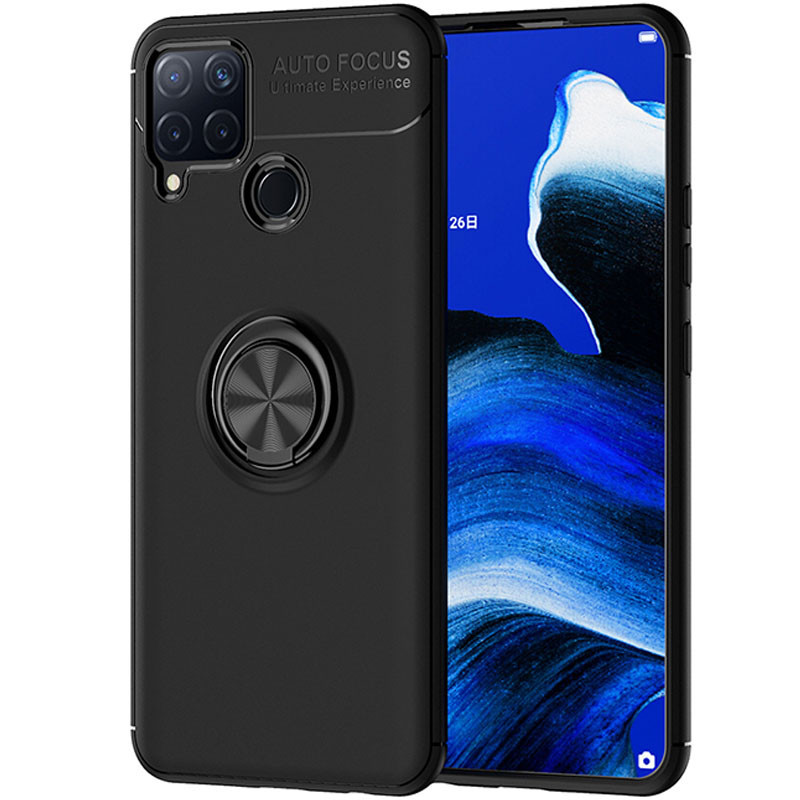 TPU чехол Deen ColorRing под магнитный держатель (opp) для Realme C15 / C12, Черный / черный
TPU чехол Deen ColorRing под магнитный держатель (opp) для Realme C15 / C12, Черный / черный
