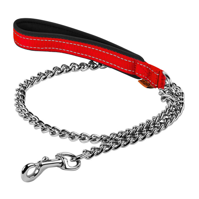 Поводок-цепь DOG Extreme нейлон красный с прорезиненной ручкой 43573 (4820082494681)
Поводок-цепь DOG Extreme нейлон красный с прорезиненной ручкой 43573 (4820082494681)