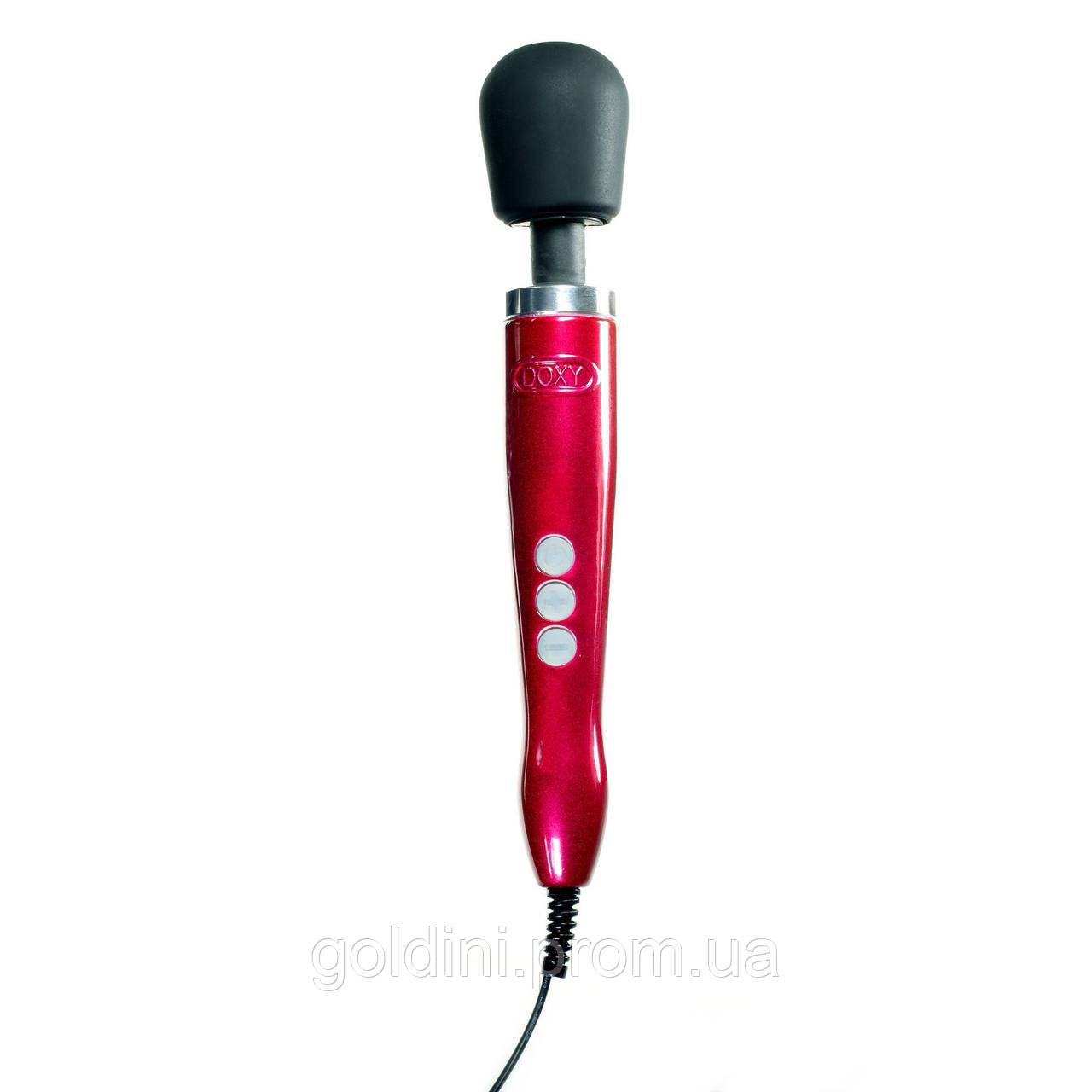 Вибромассажер DOXY Die Cast Red, очень мощный, питание 220В, металлический корпус, Красный
Вибромассажер DOXY Die Cast Red, очень мощный, питание 220В, металлический корпус, Красный