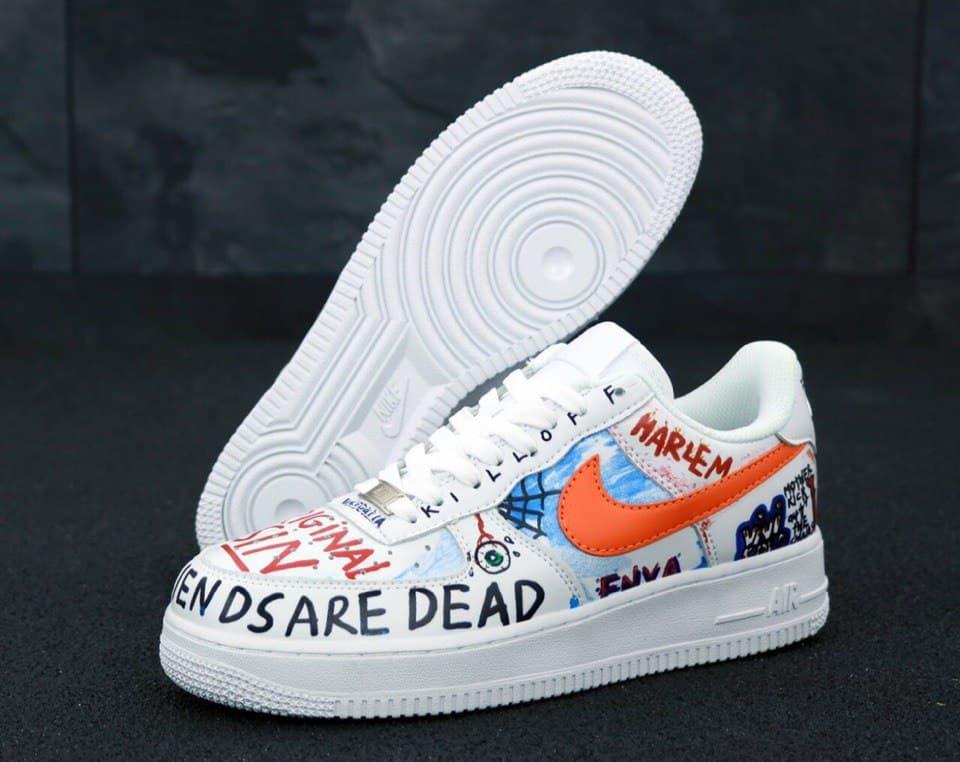 Мужские кроссовки Nike Air Force Graffiti Harlem White / Найк Аир Форс Граффити Белые 45, Белый
Мужские кроссовки Nike Air Force Graffiti Harlem White / Найк Аир Форс Граффити Белые 45, Белый