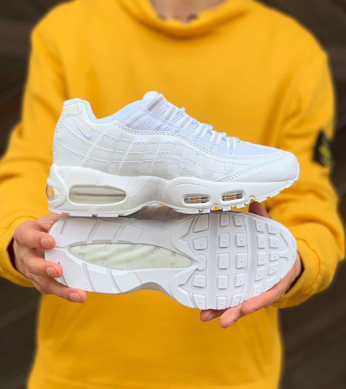 Женские кроссовки Nike 95 Air Max white / женские кеды на лето / осенние/весенние, Белый
Женские кроссовки Nike 95 Air Max white / женские кеды на лето / осенние/весенние, Белый